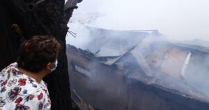 Valparaíso: incendio en cerro Toro consumió cinco viviendas