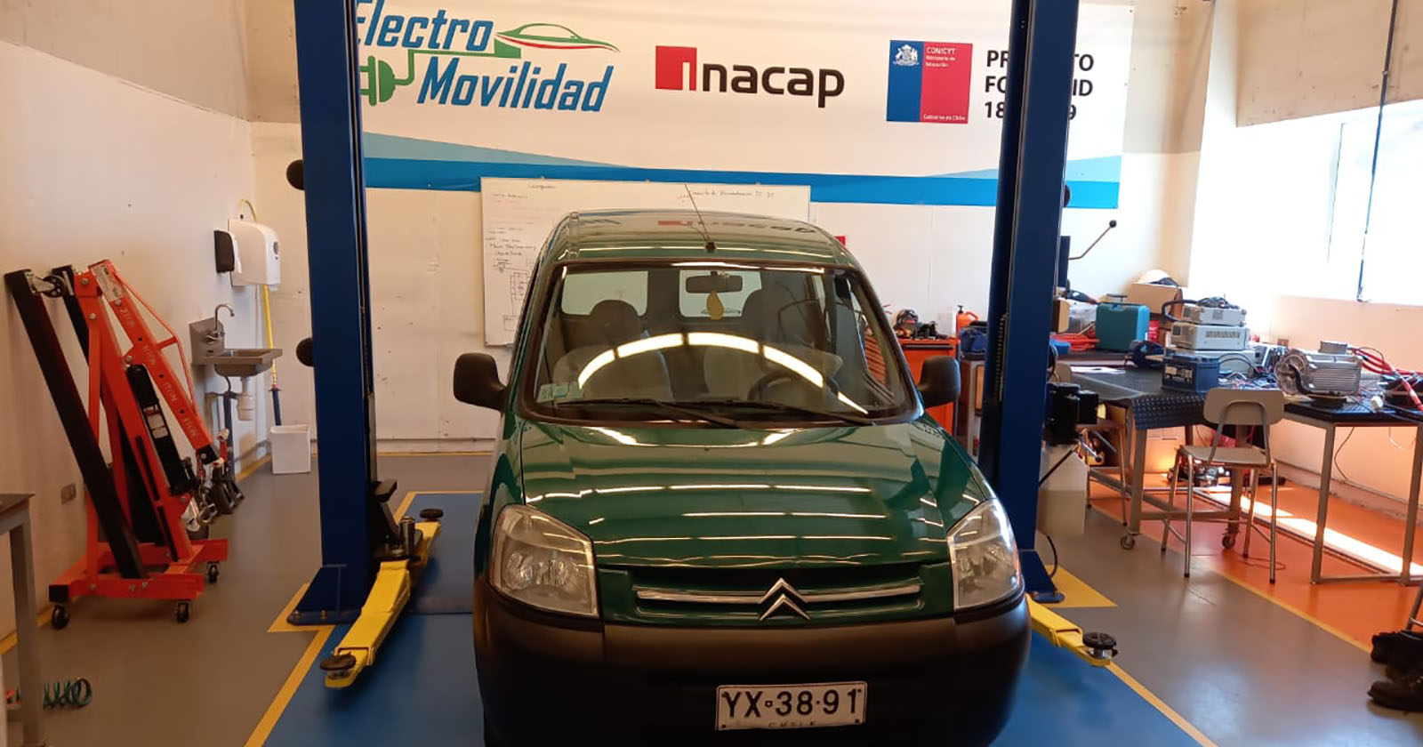 auto eléctrico baterías