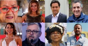Los famosos confirmados como candidatos constituyentes y los que quedaron en el camino