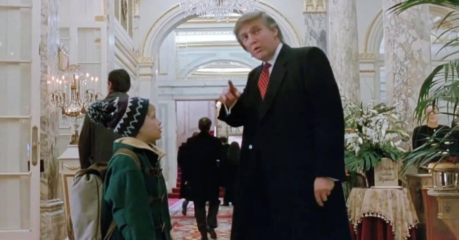 Macaulay Culkin Donald Trump