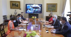 Piñera se reunió con alcaldes para informar sobre el plan de vacunación COVID-19