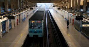 Falla en neumático de tren provocó interrupción parcial en la Línea 5 del Metro