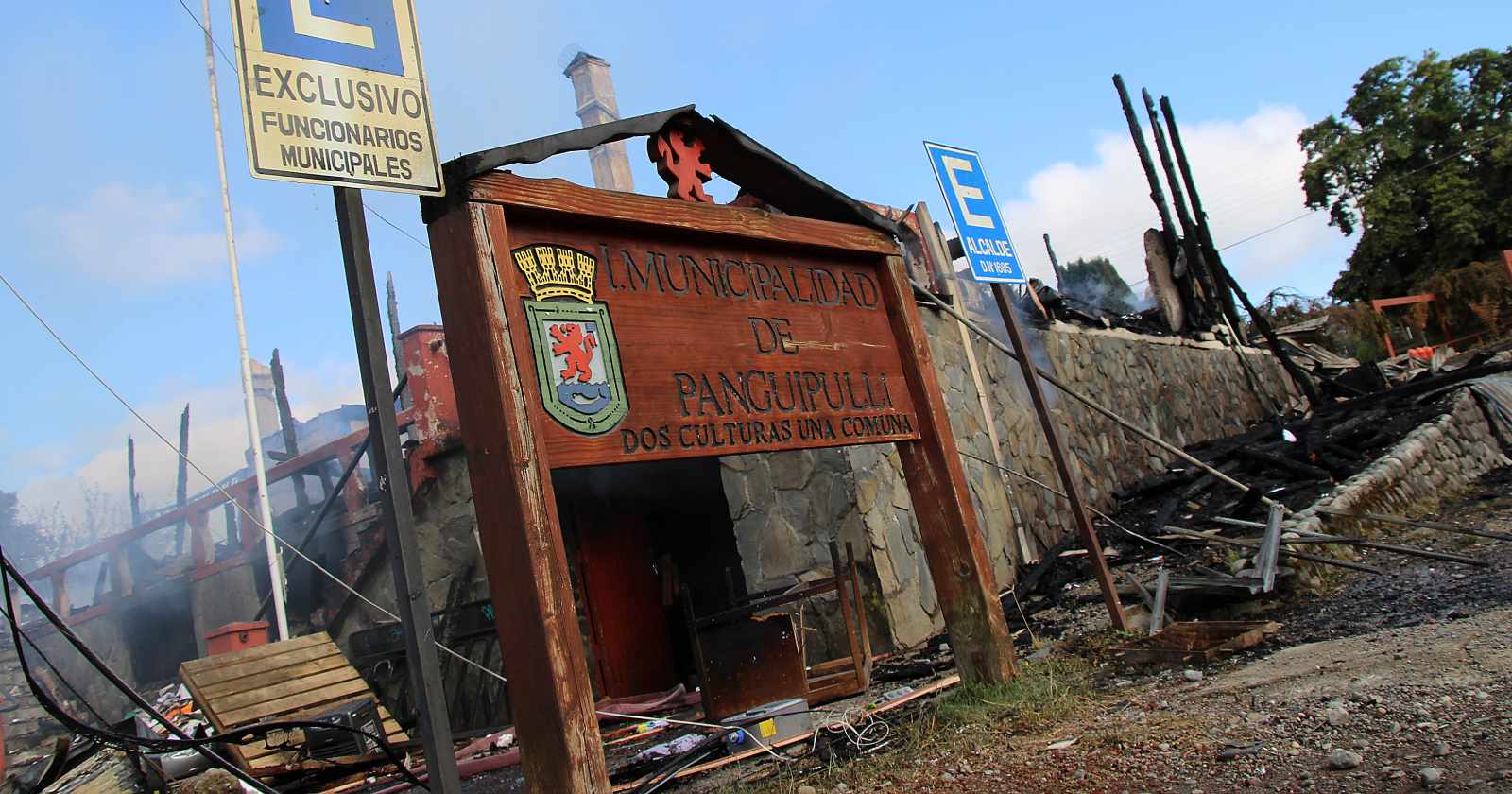 alcalde Panguipulli Carabineros