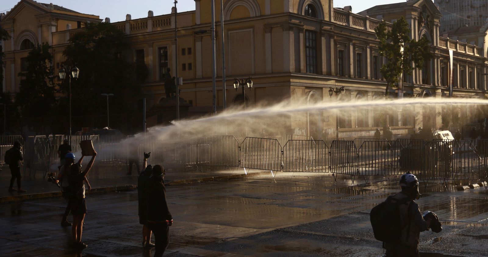 Protestas por muerte de Francisco Martínez terminaron con incidentes en la Alameda