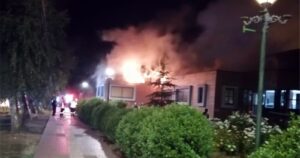 Detienen a 12 personas por incendio en Municipalidad de Villarrica
