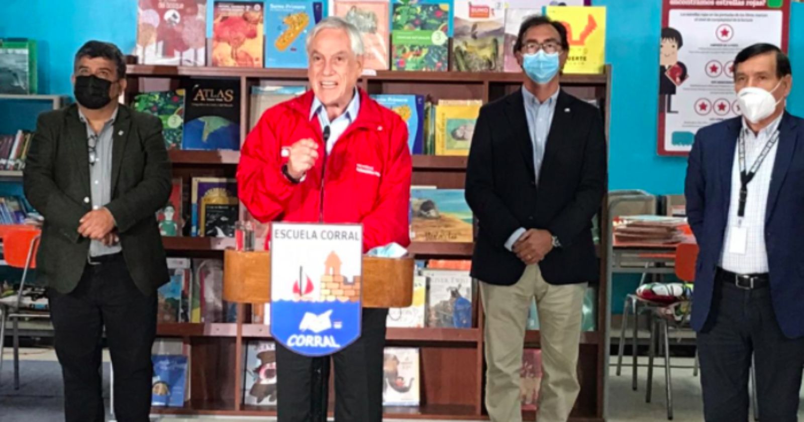 Sebastián Piñera año escolar