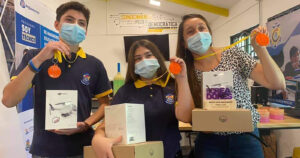 Estudiantes de Los Andes ganan concurso de Talento Digital Los Creadores con diseño de filtro sustentable para agua