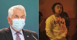 Ministro Paris pidió a Pablo Chill-E ayudar a educar a los jóvenes sobre las normas sanitarias