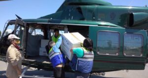 Primeras 20 mil dosis de vacuna de Sinovac llegan a los hospitales de la Provincia de Arauco