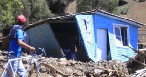 Balance de la Onemi por sistema frontal: cinco viviendas destruidas y 187 damnificados