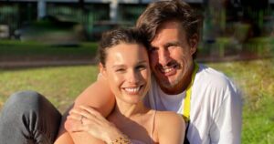 Esposo de Pampita reveló la primera imagen de la animadora embarazada