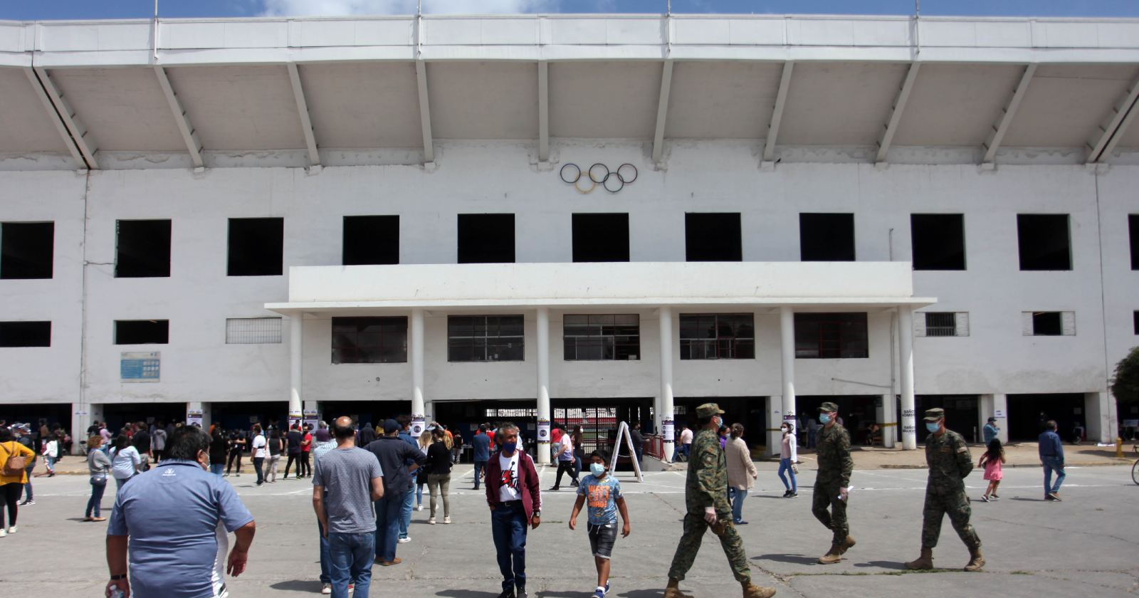Estadio Nacional elecciones