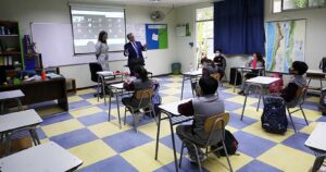 Figueroa y colegios en cuarentena: no es una 