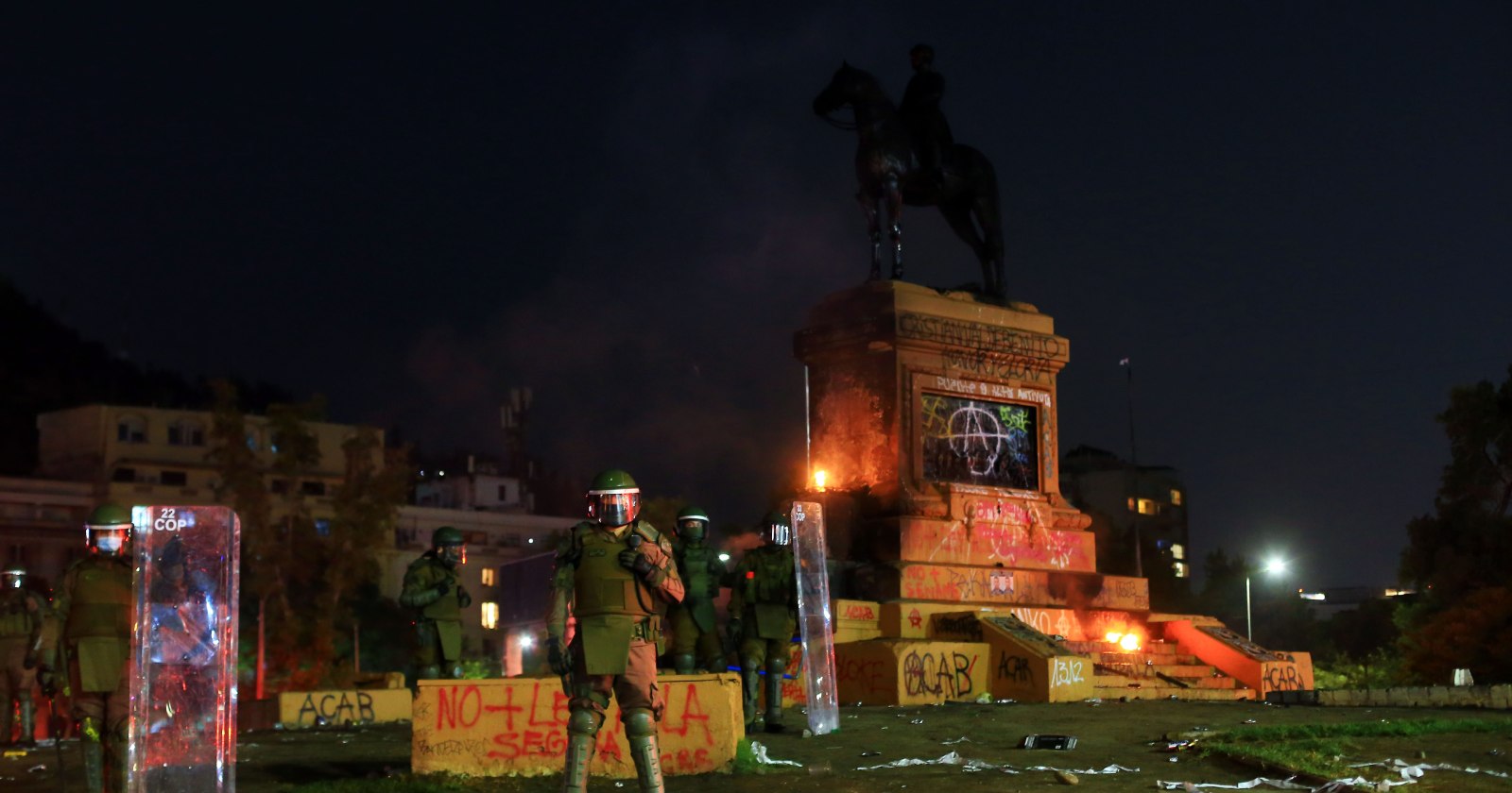 Gobierno monumento Baquedano