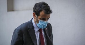 Rodrigo Delgado volvió a La Moneda tras su contagio con COVID-19
