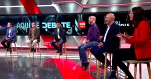 VIDEO - “Que miente esta comunista”: el ninguneo de Alessandri a candidata Irací Hassler