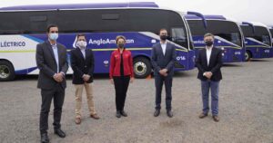 Hutt ante presentación de la flota de buses eléctricos interurbanos más grande del país: “Es un gran salto el que estamos dando”