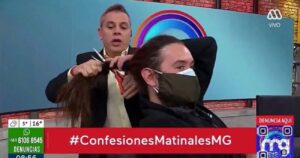 Camarógrafo que sufrió corte de pelo en vivo alcanza millonario acuerdo con Mega