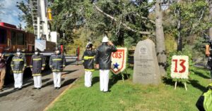 Bomberos conmemoró los 40 años del incendio en la Torre Santa María