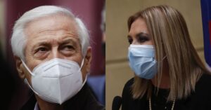 El cruce entre Heraldo Muñoz y Pamela Jiles: 