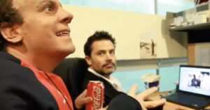 Stefan Kramer recordó a Felipe Camiroaga con inédito video de la época de Halcón y Camaleón