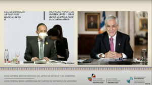 Piñera en la Cumbre Iberoamericana: 