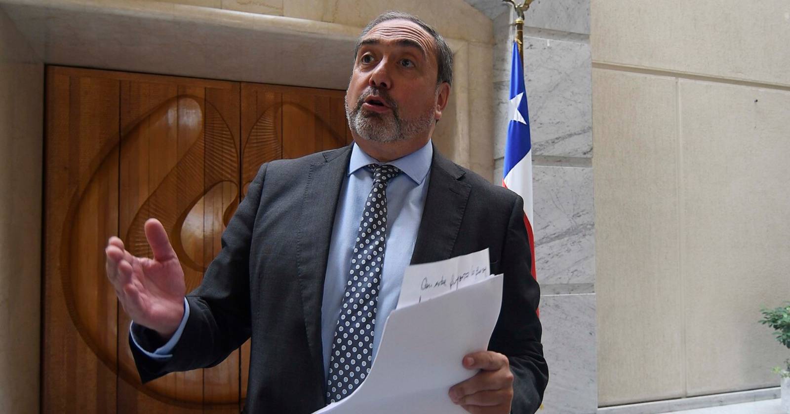 Senador chileno vacunas