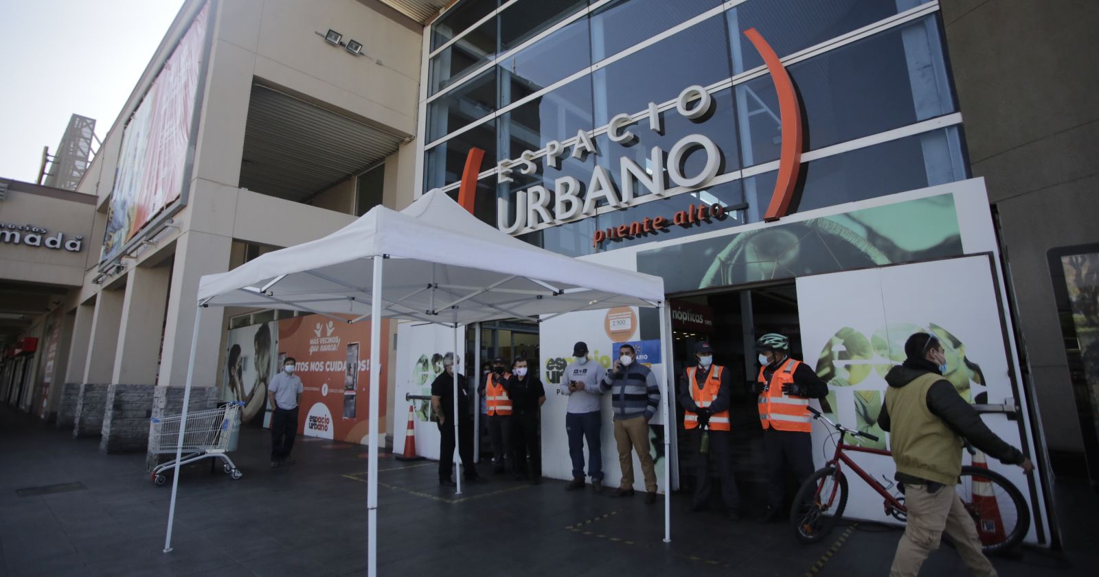 supermercado Puente Alto COVID-19