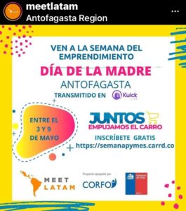 Día de la Madre: MYPES de Antofagasta venderán sus productos por lives streaming