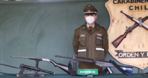 Así se gestó la detención del funcionario del Poder Judicial que contaba con arsenal en La Araucanía