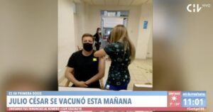 Julio César Rodríguez se ausentó un par de horas del matinal de Chilevisión por ir a vacunarse