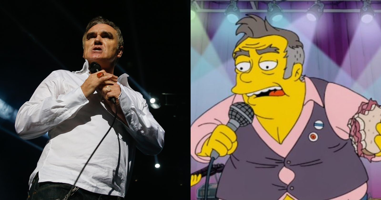 Morrissey Los Simpson