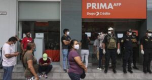 Congreso de Perú aprueba ley de tercer retiro de fondos previsionales