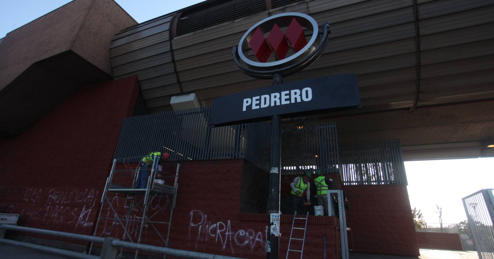 estación Pedrero condena