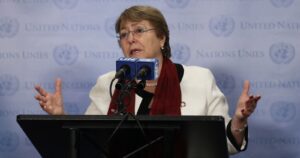 Bachelet insta a Hamás y a Israel a poner fin inmediato a la violencia