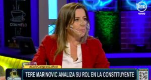 La particular teoría de Teresa Marinovic: 