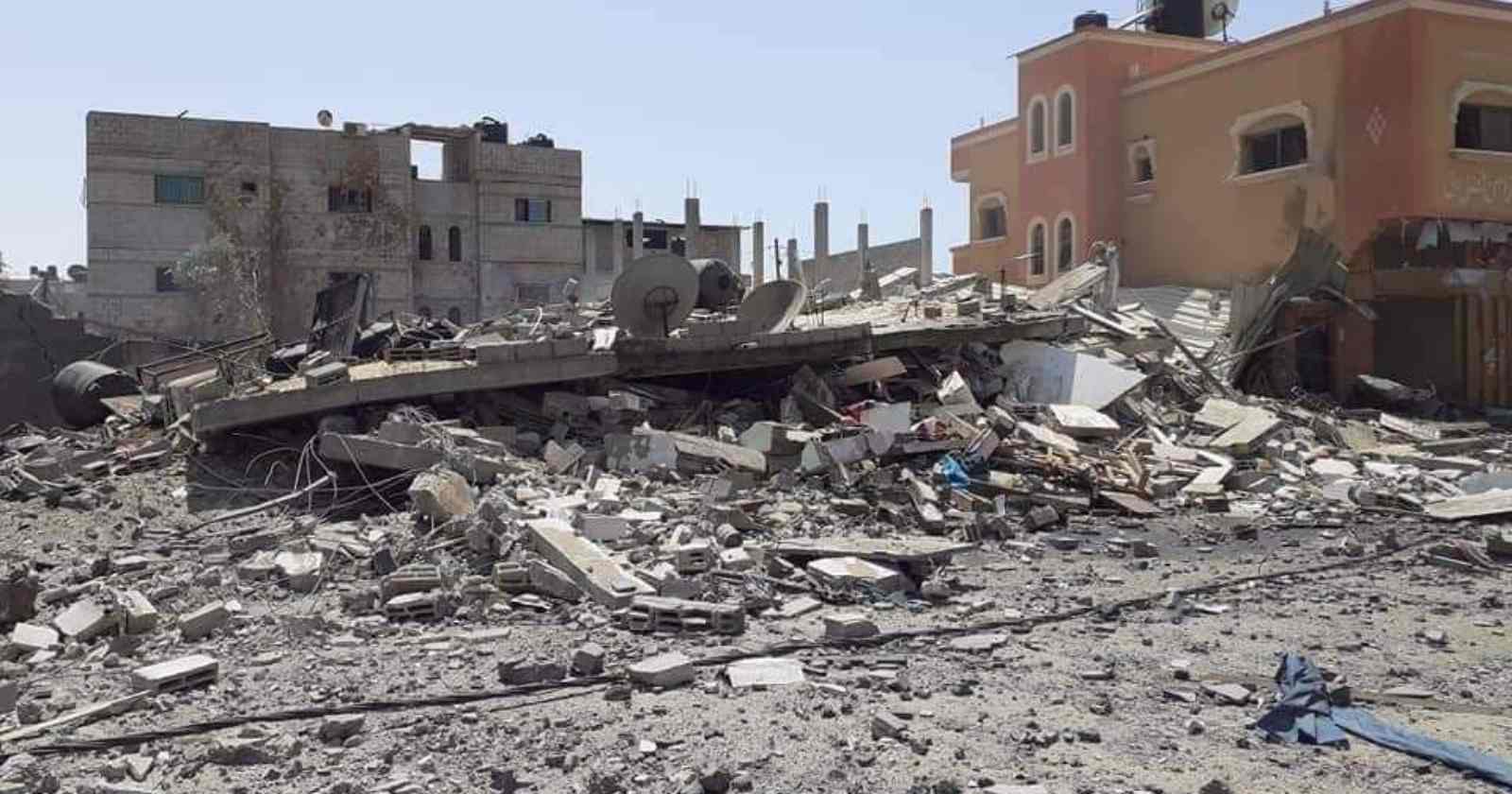 bombardeos israelíes