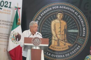 México pide perdón al pueblo maya por los 