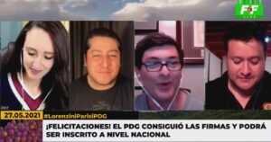 Franco Parisi y Gino Lorenzini reúnen las firmas para crear su partido político