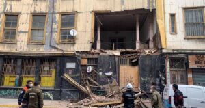 Sharp niega responsabilidad en derrumbe del Bar Inglés: 