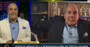 Checho Hirane repasó la imitación que le hizo Stefan Kramer: 