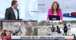 Chilevisión lideró en sintonía durante el primer día de las elecciones