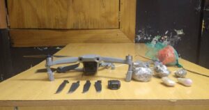 Gendarmes evitaron ingreso de drones con drogas a la ex Penitenciaría