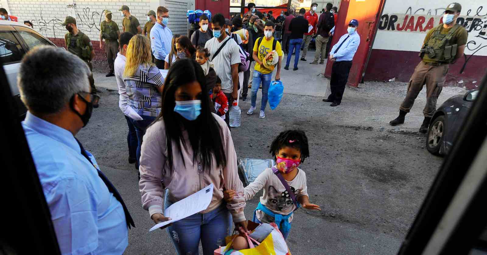 migrantes venezolanos