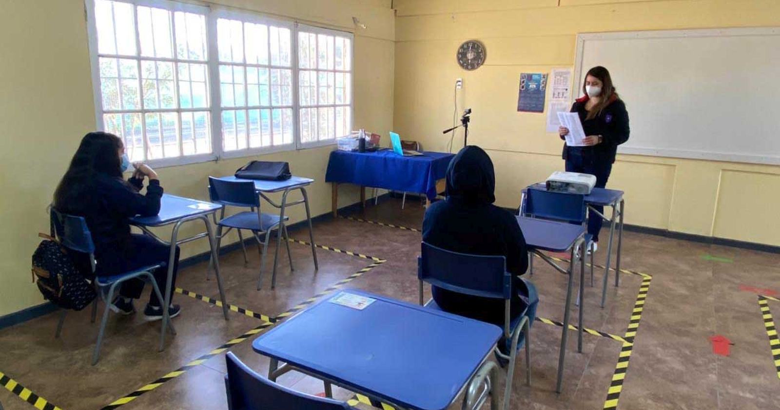 Servicios Educación presencialidad