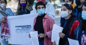 Karina Oliva y respaldo de Briones y Lavín a Orrego: 