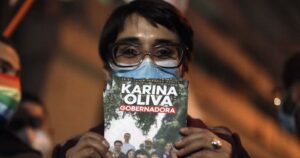 Karina Oliva y Claudio Orrego realizan cierre de campaña por elección de gobernador