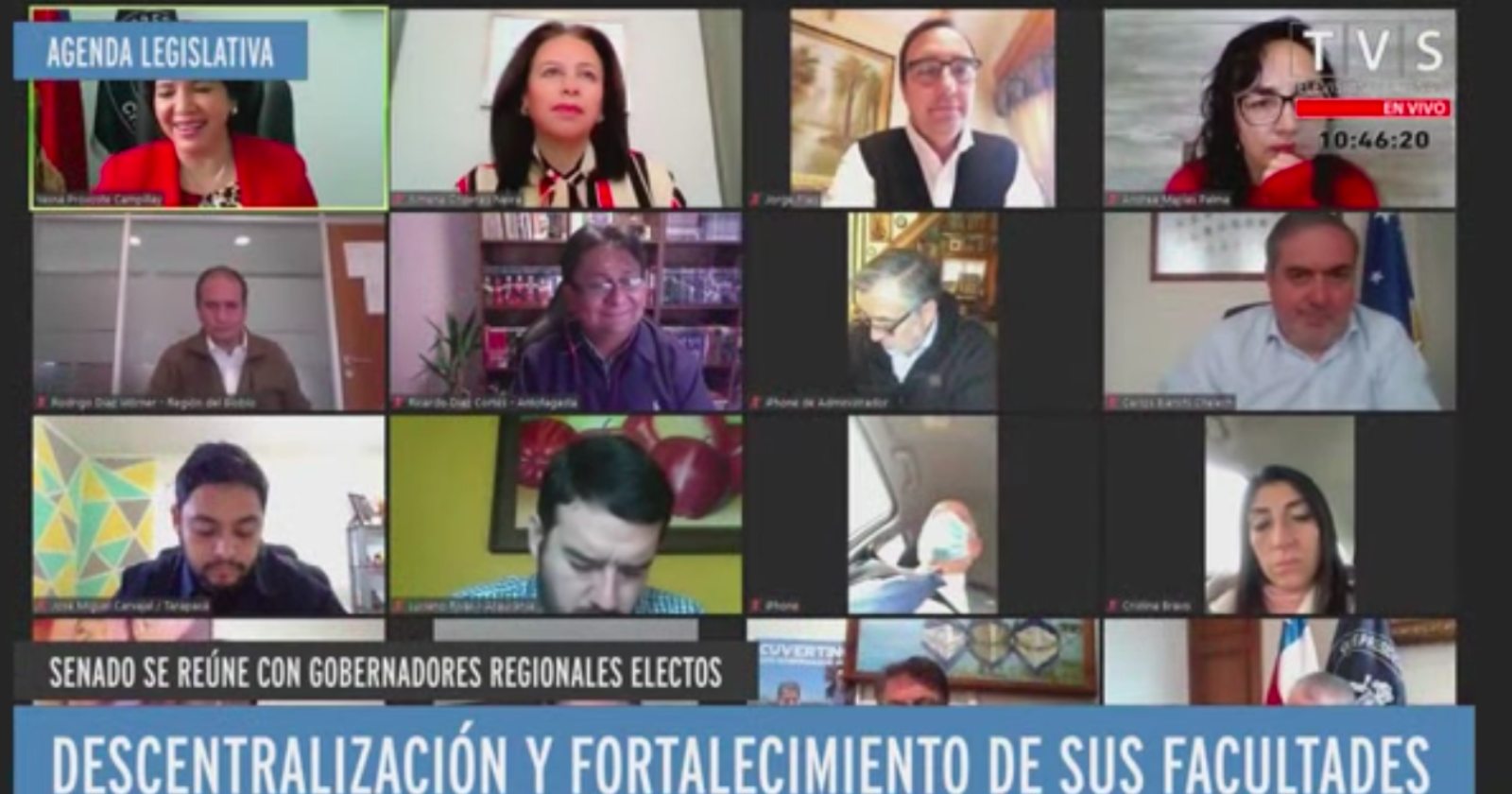 Provoste gobernadores