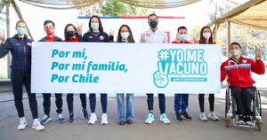 Deportistas se suman a campaña para la vacunación de rezagados