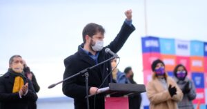 Gabriel Boric lanzó su campaña con propuesta de reactivación económica